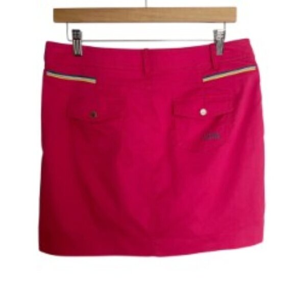 Louis Castel Pink Golf Skort Medium - Picture 3 of 5